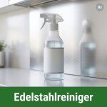 Edelstahlflächen sollen sauber und glänzend...