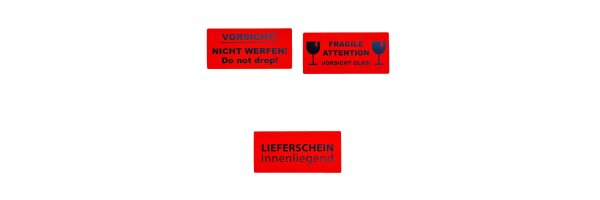 Hinweisetiketten