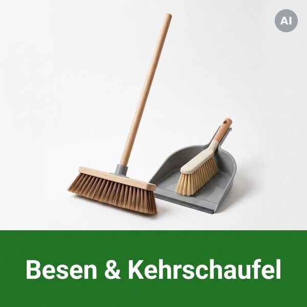 Besen & Kehrschaufel