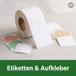 Etiketten und Aufkleber für Paket, Küche und...