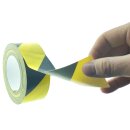 Gewebe Warnband Schwarz Gelb Klebeband Markierungsband Signalband