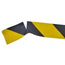 Gewebe Warnband Schwarz Gelb Klebeband Markierungsband Signalband