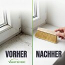 Abstauber Malerpinsel Handbesen Staubbesen Bürste Holzgriff 175x25mm 1 Stück