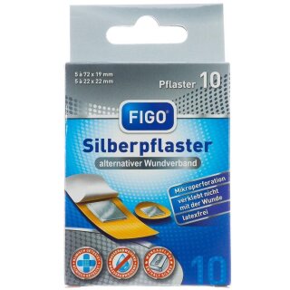 Silberpflaster Sensitiv Hypoallergen Hautfreundlich Pflaster Pflasterstrips Atmungsaktiv