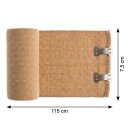 6er Pack Elastische Fixierbinde Verbandstoff Textilbandage Flexibel Beige 75mm