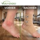 6er Pack Elastische Fixierbinde Verbandstoff Textilbandage Flexibel Beige 75mm