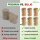 6er Pack Elastische Fixierbinde Verbandstoff Textilbandage Flexibel Beige 75mm