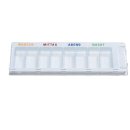 Pillenbox Medikamentenbox Medikamenten-Dosierer Medikamentendosierer Pillendose pill box Pillenturm Tablettenbox Tablettendosierer  Pillenkasten
