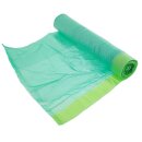 Müllbeutel 60 L grün  mit Zugband