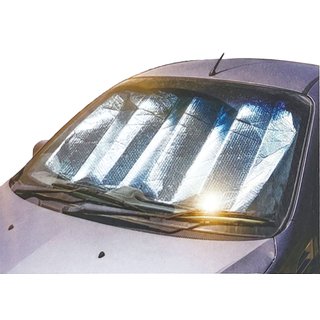 XXL Thermo Scheibenabdeckung Auto Silber Maxi Sonnenschutz Hitzeschut, 7,99  €