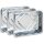 AUFLAUFFORM 3 Stück Alu Schale Grillschalen 20 x 15 x 4 cm Alu Schale Grillschale Auflaufform Grillform Gratinform