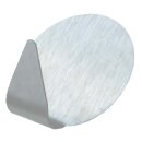 Edelstahl Klebehaken oval je 5,3 cm hoch und 3,2 cm breit...