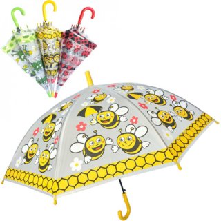 Kinderregenschirm Regenschirm Pirat Biene Einhorn Sturmfest Stockschirm