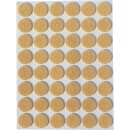 Filzgleiter Möbelgleiter Bodenschutz Kratzschutz Stuhlgleiter Rund 124tlg Beige