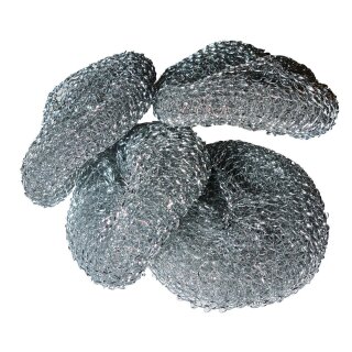 Topfreiniger Metallschwamm Topfkratzer Scheuerreiniger Schwamm Reinigungsschwamm Pfannenreiniger Topfschwamm
