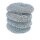 4er Set Topfreiniger aus Metall ø 10 cm