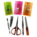 Maniküre Pediküre Make Up Set Etui 18-tlg....