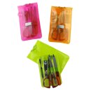 Maniküre Pediküre Make Up Set Etui 18-tlg. Nageletui Nagelpflege Nagelfeile