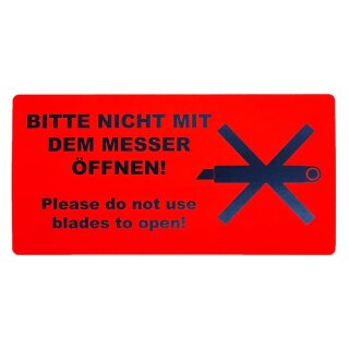 Aufkleber Hinweisaufkleber Achtung Vorsicht Paketaufkleber Hinweisetiketten Etiketten Etikett Warnetikett Warnaufkleber Versandaufkleber Versandetiketten