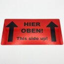 Aufkleber Hinweisaufkleber Achtung Vorsicht...