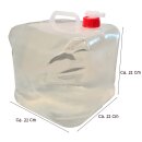 Wasserkanister faltbar 10L, Wassertank, Wasserbeutel, Trinkwasserkanister,