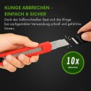 Cuttermesser Schneidemesser Klingenmesser Hobbymesser Teppichmesser Werkzeug