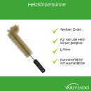 Heizkörperbürste L-Form, reine Borste