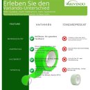 Klebeband Gewebeband Neon Grün 19mm x 25m UV-Tape Markierungsband Party Klebe