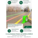 Klebeband Gewebeband Neon Grün 19mm x 25m UV-Tape Markierungsband Party Klebe
