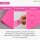 Klebeband Gewebeband Panzerband Markierungsband UV-Tape Schwarzlicht Pink 19mm