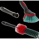 Reinigungsbürsten Set 3 Stück Schwarz -...