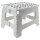 Tritt Haushaltstritt Klapptritt Kunstsoff 150 kg Universaltritt Leiter Tritthocker Faltbar Klapphocker Badhocker