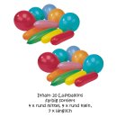 Ballons Dekoration Mottoparty Feier Luftballons Deko Geburtstag Formen bunt Kinder Party Hiochzeit Event Spielzeug Mitgibsel
