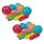 Ballons Dekoration Mottoparty Feier Luftballons Deko Geburtstag Formen bunt Kinder Party Hochzeit Event Spielzeug Mitgibsel