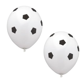 Fußball Soccer WM EM Dekoration Mottoparty Feier Luftballons Fußballluftballons Deko Geburtstag Ballons bunt Kinder Party