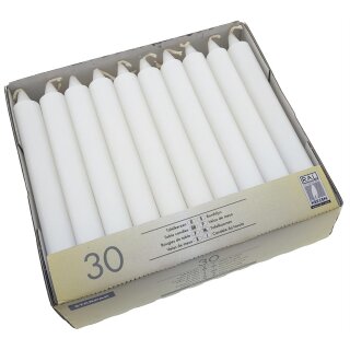 Tafelkerzen Spitzkerzen Leuchterkerzen Stabkerzen Tischdeko Kerze Haushaltskerzen Tischkerzen weiss