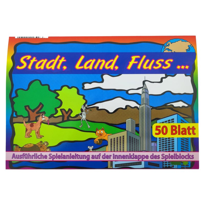 Spielblock Stadt Land Fluss - Günstig Kaufen, 1,99