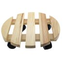 Blumenroller Rollbrett Pflanzenroller Kübelroller rund Rolluntersetzer Topf Untersetzer Blumentopfuntersetzer rollbar Pflanzenuntersetzer Gefäßroller