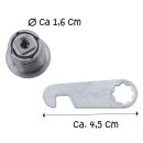 Briefkastenschloss Schrankschloss Möbelschloss Zylinderschloss 16mm 2 Schlüssel
