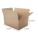 25x Faltkarton Versandkartons Paket Packkarton Verpackung Karton braun