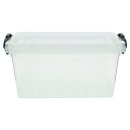 Aufbewahrungsbox Vorratsbehälter Plastikbox Frischhaltedosen Transparent Kiste Deckel Kunststoffbox Stapelbar Organizer Kunststoffbehälter 