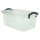 Aufbewahrungsbox Vorratsbehälter Plastikbox Frischhaltedosen Transparent Kiste Deckel Kunststoffbox Stapelbar Organizer Kunststoffbehälter