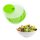 Salatschleuder Salatkarussell Salatschüssel Küchenhelfer Salattrockner Gemüseschleuder Kurbel Sieb Siebeinsatz Salat Trockner