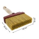 Malerpinsel Flächenstreicher Flachpinsel Pinselset Lasurpinsel Holzgriff 3er