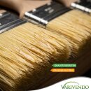Malerpinsel Flächenstreicher Flachpinsel Pinselset Lasurpinsel Holzgriff 3er