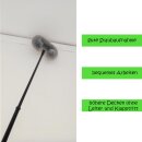 Staubbiene oval mit Teleskopstiel