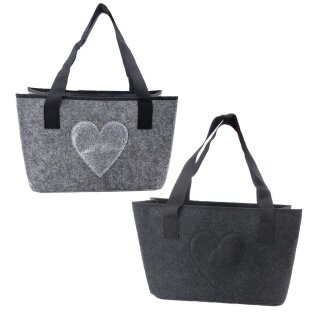 Filztasche Filzkorb Einkaufstasche Aufbewahrung Shoppin Shopper Strandtasche Handtasche Faltbar Henkeltasche