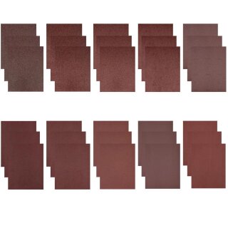 Schleifpapier Schleifbogen Schleifstreifen Schmirgelpapier Sandpapier Glaspapier Schleifmittel