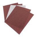15 er Set Schleifpapier, C Papierbogen, Aluminiumoxid 230/280, Körnung P40, P60 und P80