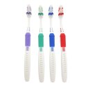 4 Zahnbürsten Set Mundhygiene Zahnpflege Erwachsene Bürsten Sauberkeit Farben